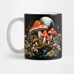 Mushroom Melodies Murshroom Boho Tees Sing the Song of Nature Mug